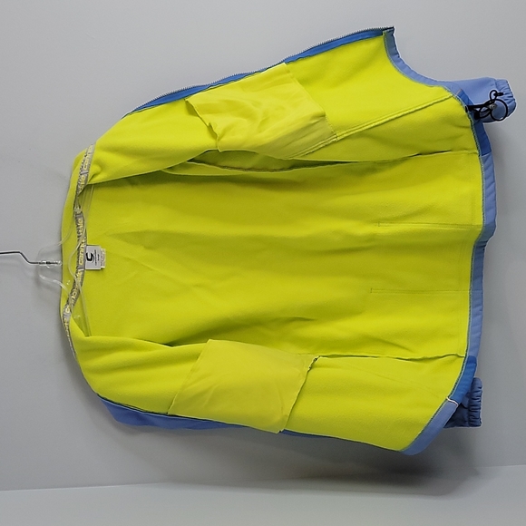 Cannondale Blue & Yellow Polartec Vertex Cycling jacket Zip Pockets Size XL - Picture 13 of 13